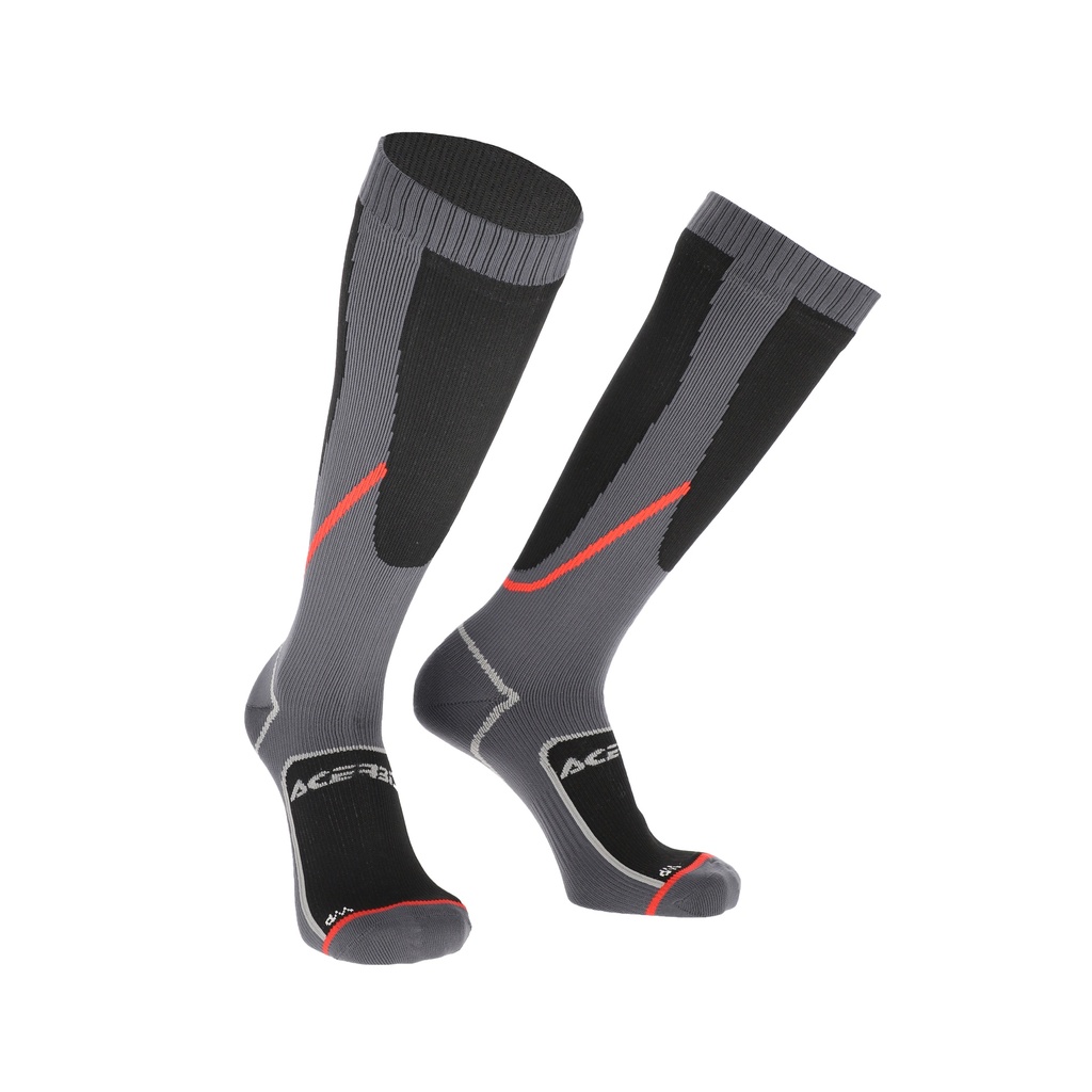 [23.916.319.069] Acerbis SOCKS NO-WET BLACK/GREY (XXL)