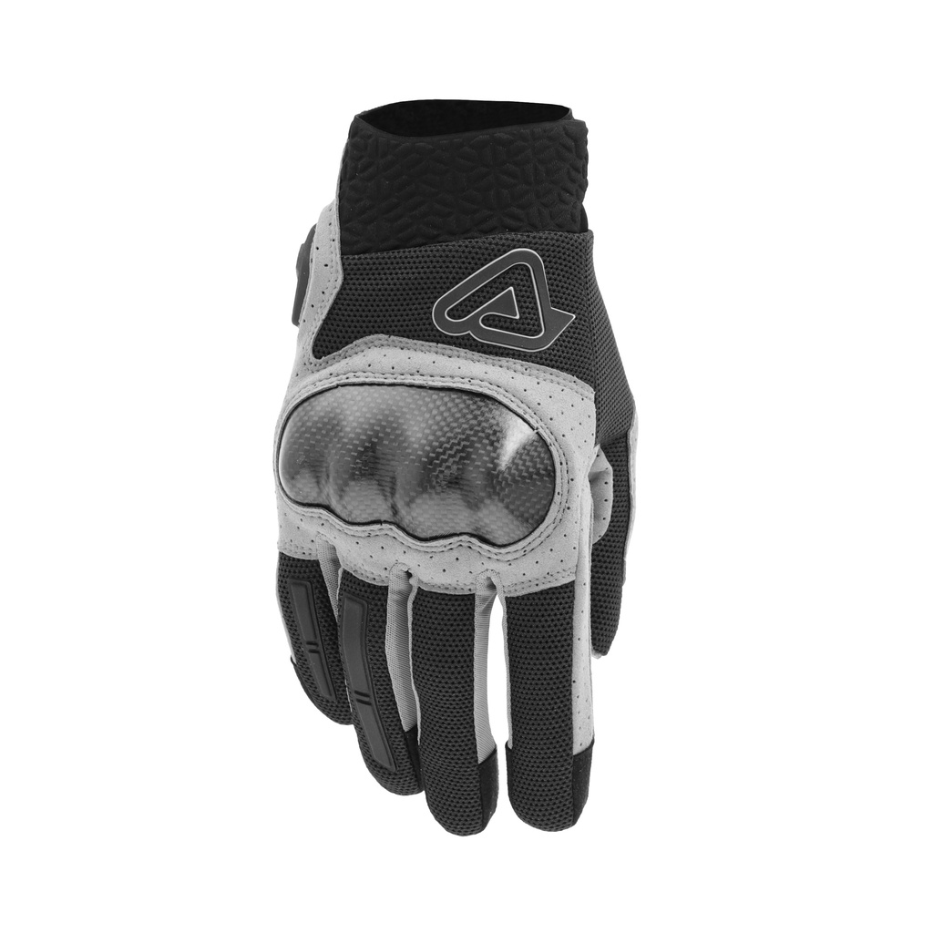 [26.129.076.061] Guantes Acerbis Ramsey MY Ventilados Pro Gris Claro (XS)