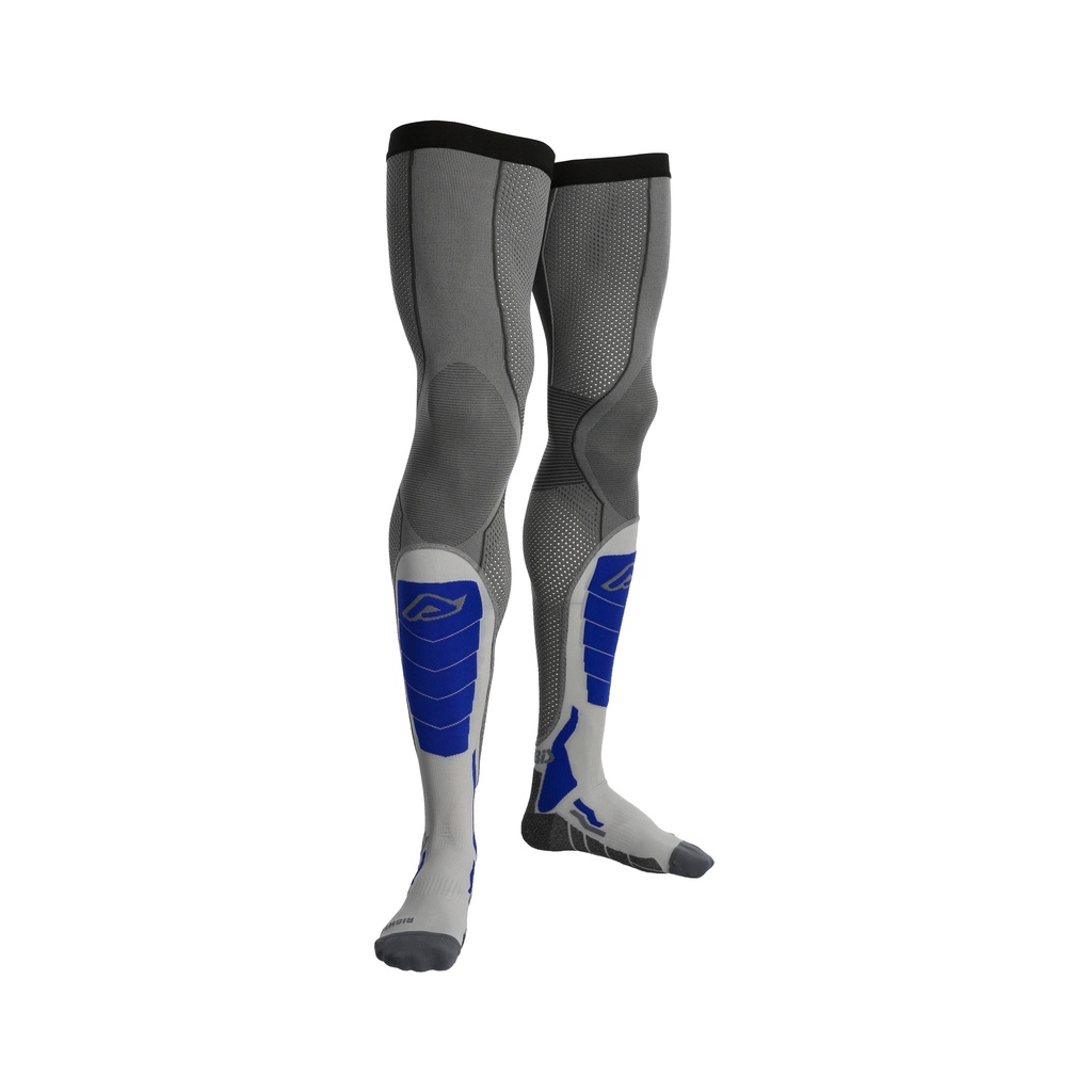 [26.704.288.069] Calcetines Acerbis X-LEG PRO Ventilados Gris/Azul (XXL)