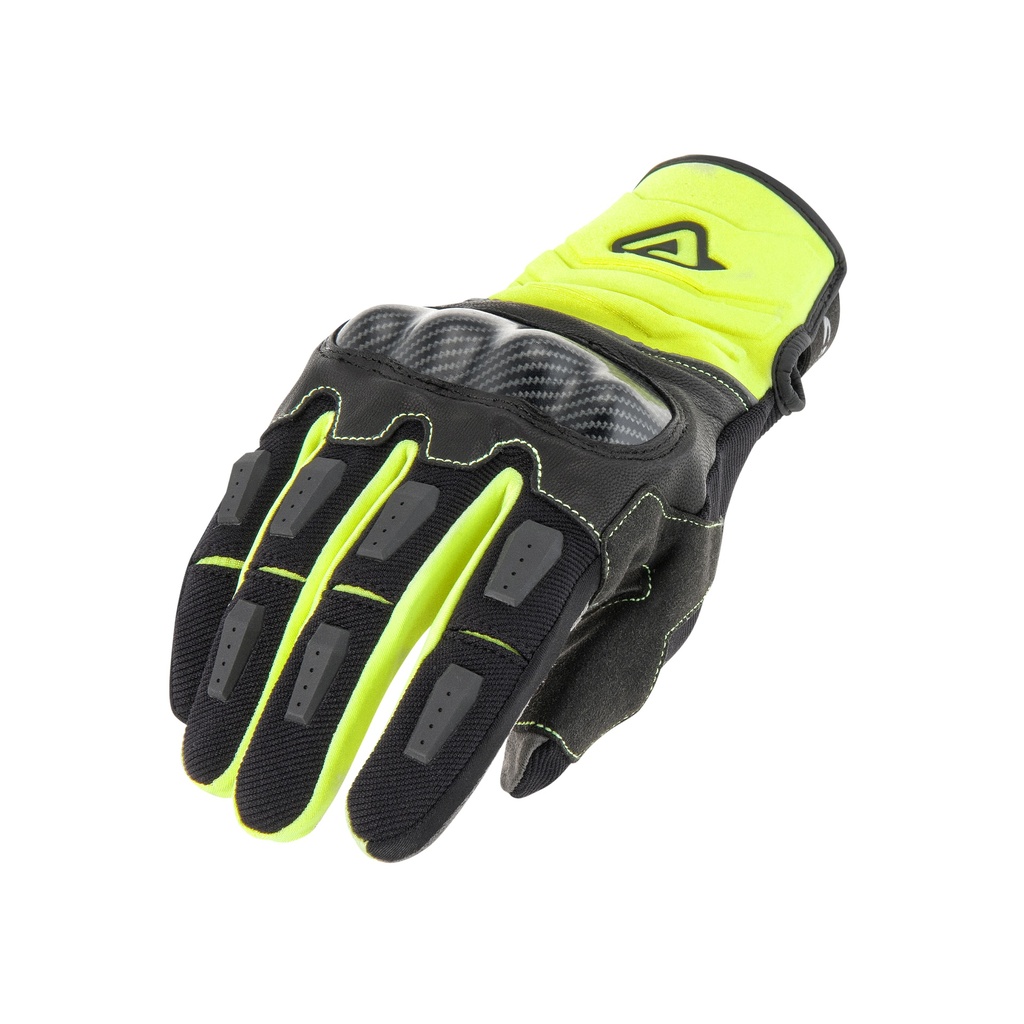 Guantes Acerbis CE CARBON G 3.0 Amarillo/Negro