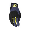Guantes Acerbis CE PYRAMID Negro/Azul