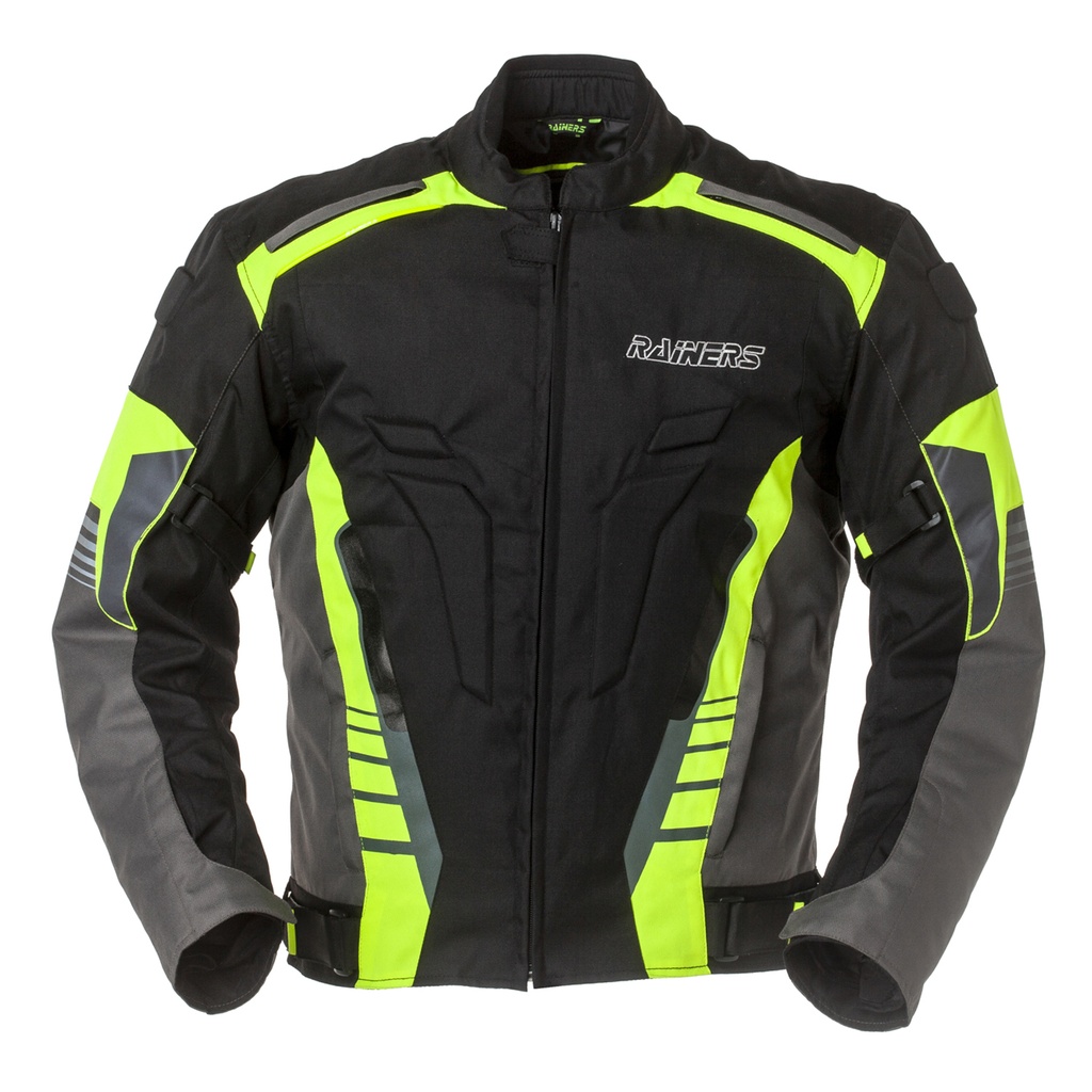 [CALIFORNIAFS] Chaqueta Rainers California negro/fluor (S)