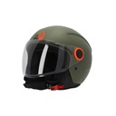 Casco Acerbis Jet Brezza Verde Militar