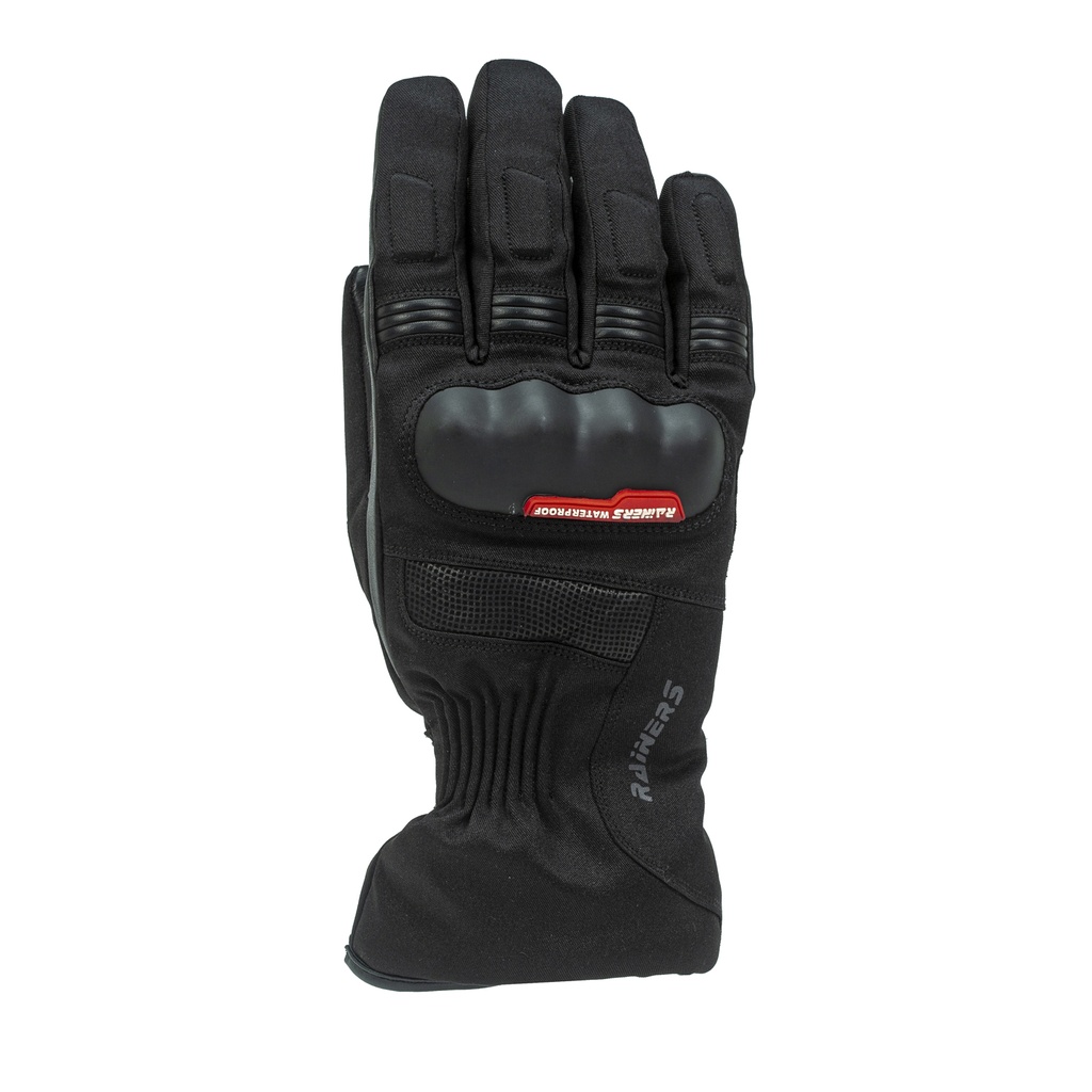 [ALBANINXS] Guante Rainers Albani negro (XS)