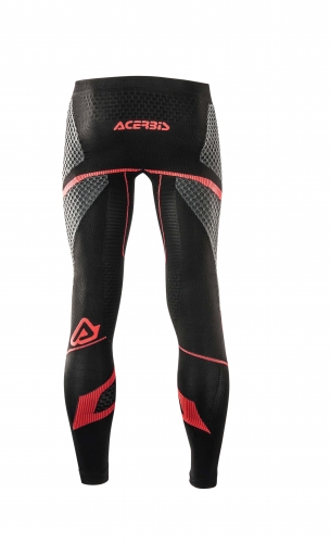 Pantalón Acerbis X-Body Winter Negro/Rojo