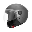 Casco Acerbis Jet Brezza Gris Oscuro Metálico