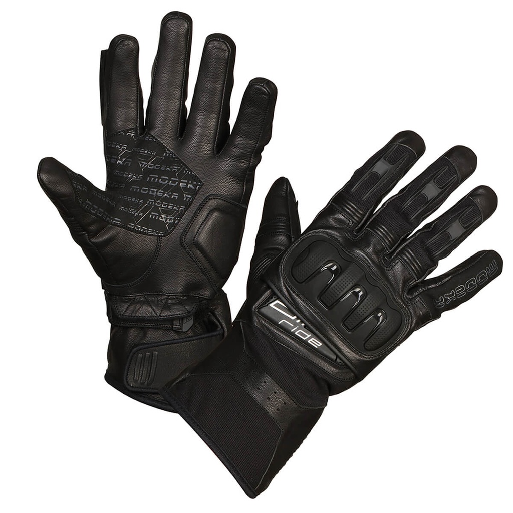 Modeka Guantes Air Ride Dry Negro/Negro