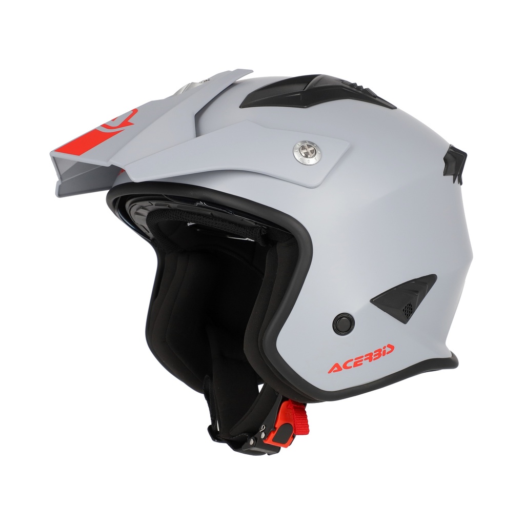 [25.055.076.061] Acerbis HELMET JET ARIA 2206 LIGHT GREY (XS)