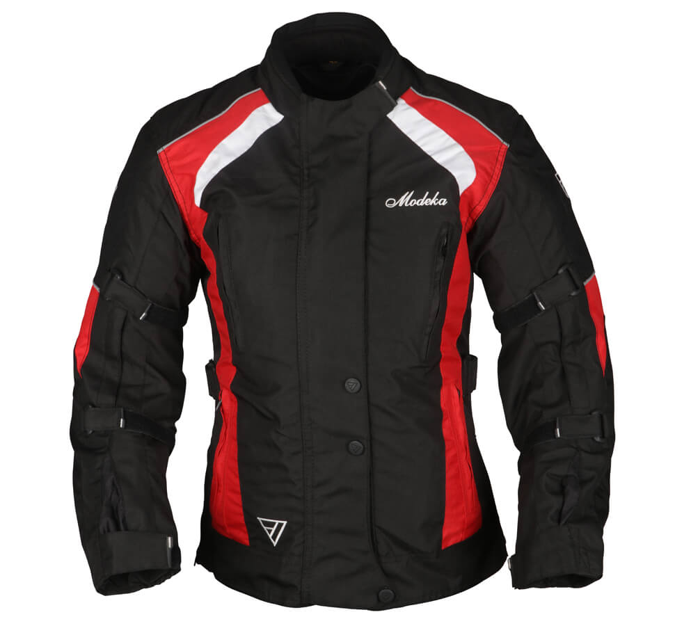 Modeka Chaqueta Janika Lady Negro/Rojo
