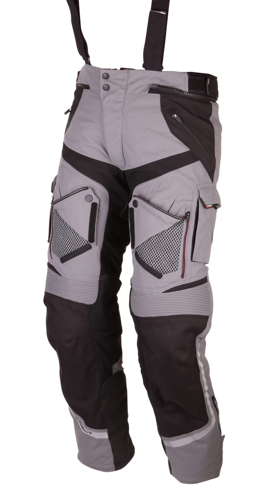 Modeka Pantalón Panamericana Gris/Negro