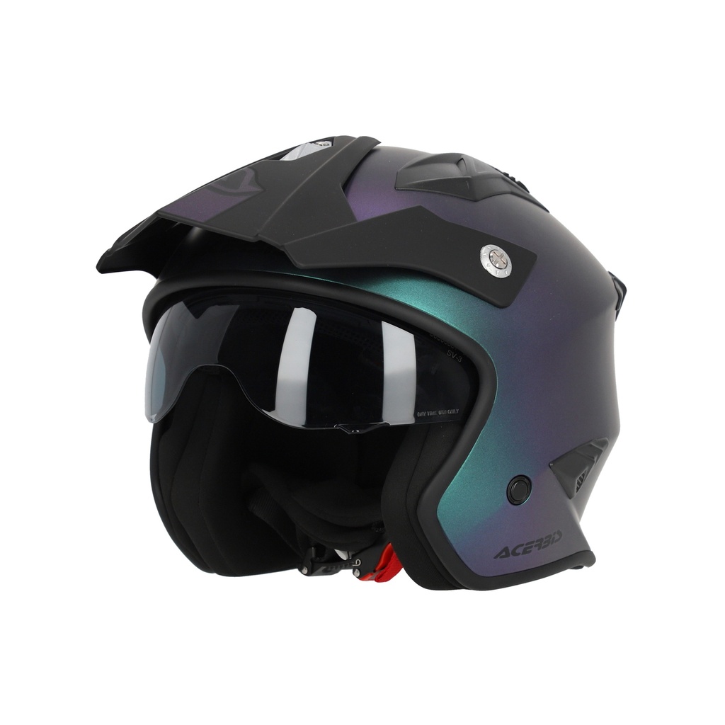 Casco Acerbis JET ARIA Metálico Camaleón