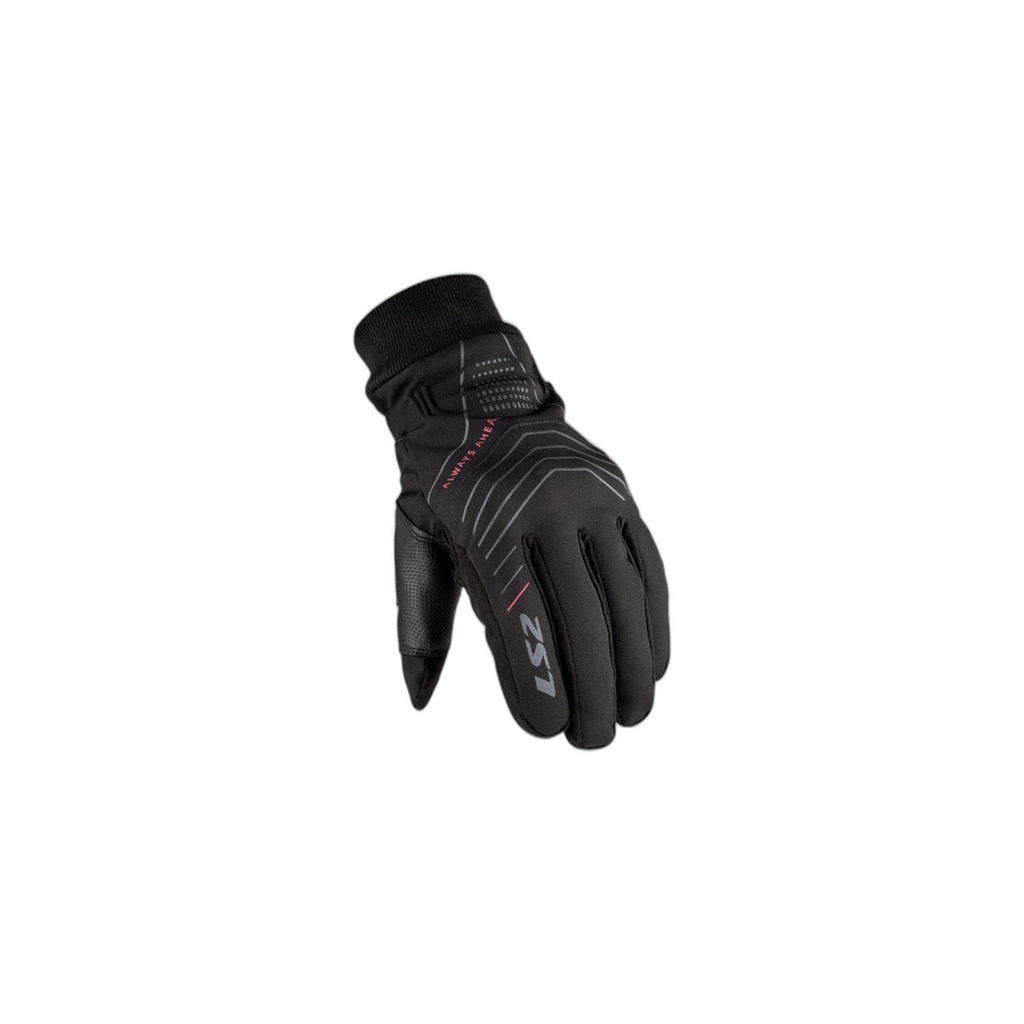 Guantes Moto LS2 Civis Hombre Negro