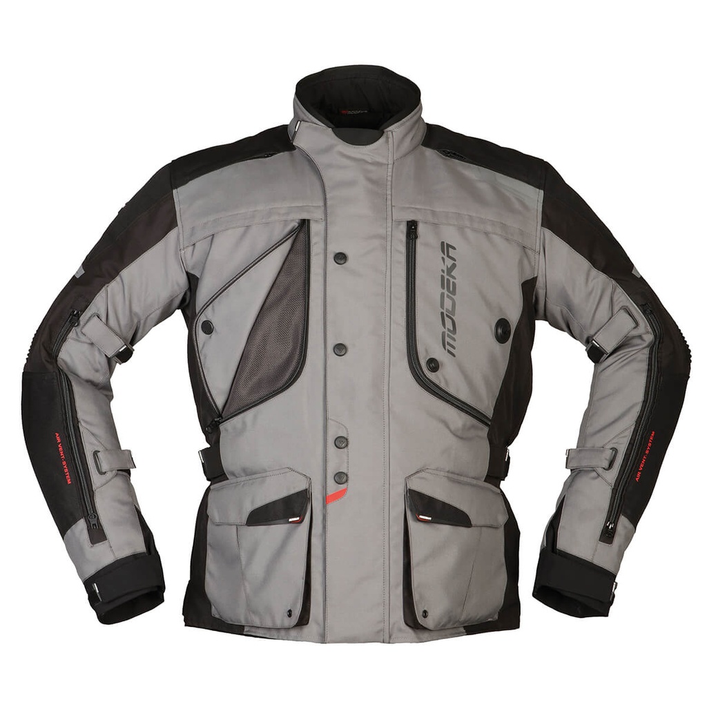 [084200 393 XS] Modeka Chaqueta Aeris Gris/Negro (XS)