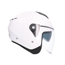 Casco Jet Shiro Ibiza blanco brillo