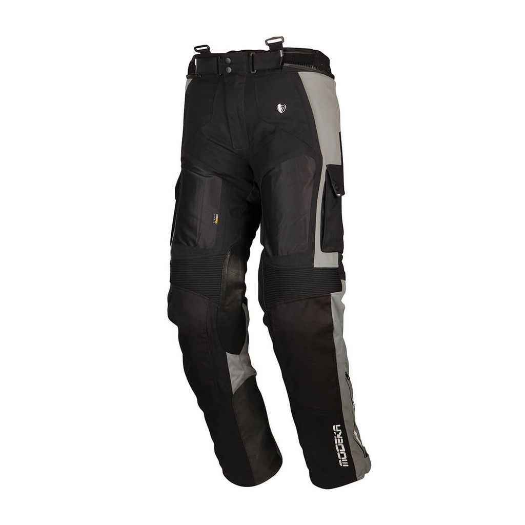 [088320 393 S] Modeka Pantalón AFT Air Gris/Negro (S)