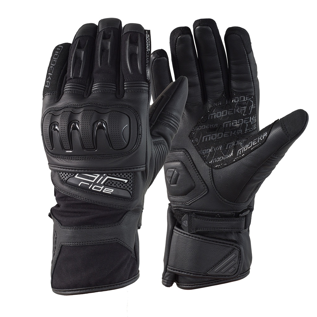 [070106 11 7] Modeka Guantes Air Ride Dry II Negro/Negro (7)
