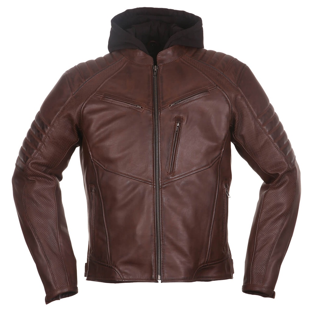 Modeka Chaqueta Bad Eddie Marrón Oscuro
