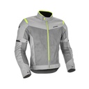 Chaqueta Acerbis Ramsey Ventilado 2.0 CE Gris/Amarillo Fluor