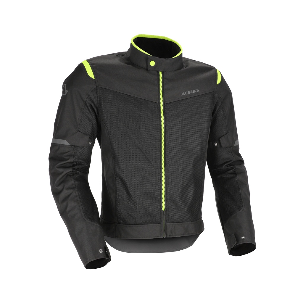 Chaqueta Acerbis Ramsey Ventilado 2.0 CE Negro/Amarillo