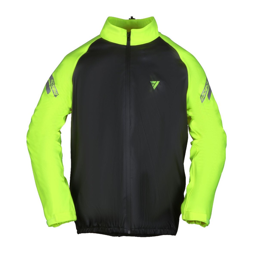 Modeka Chaqueta Lluvia Flex Dry Negro/Amarillo