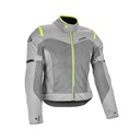 Chaqueta Acerbis Ramsey Ventilado 2.0 CE Mujer Gris/Amarillo