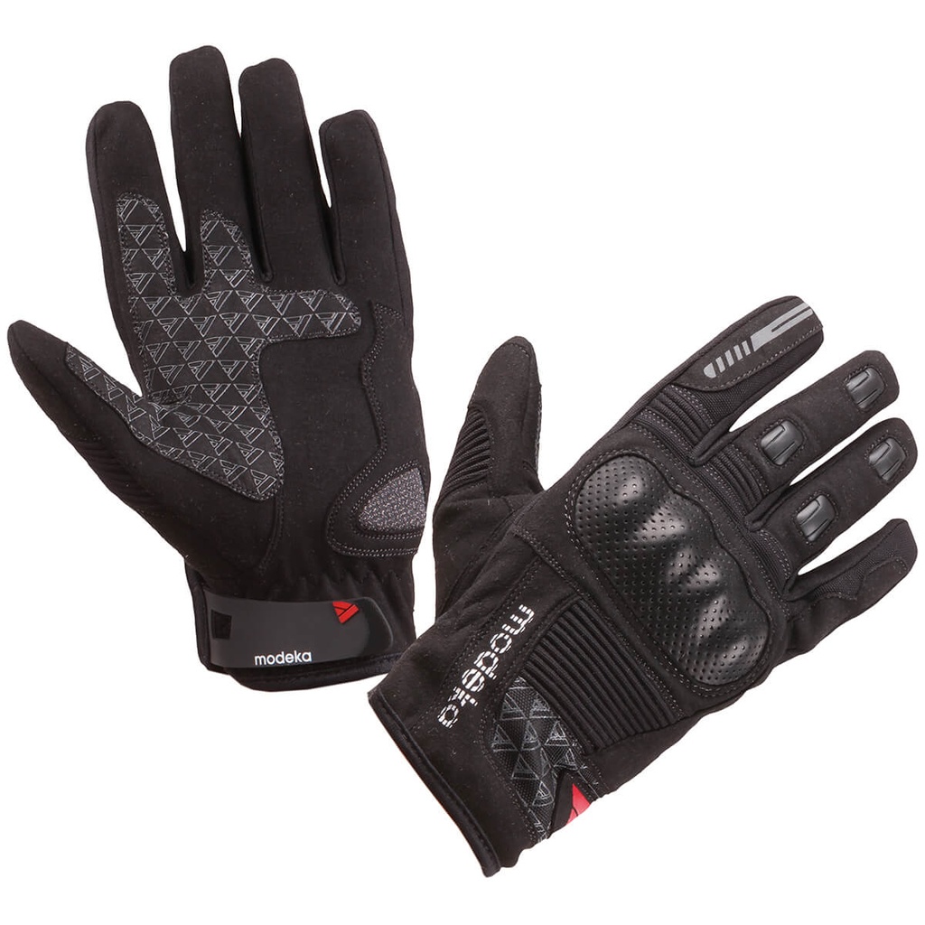[072120 10 7] Modeka Guantes Fuego Negro (7)