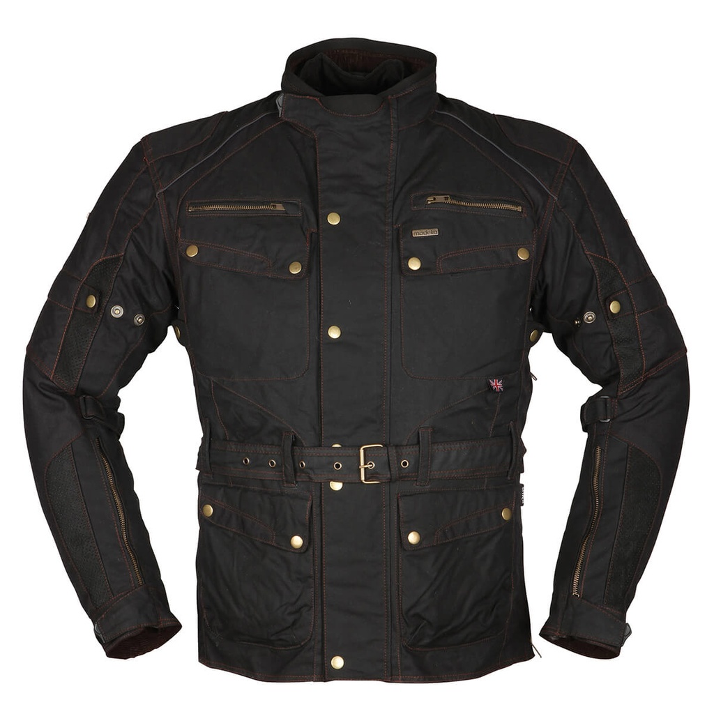 [083920 10 XS] Modeka Chaqueta Glasgow Negro (XS)