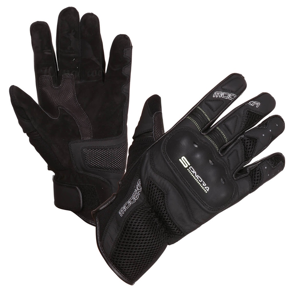 Modeka Guantes Sonora Negro/Amarillo