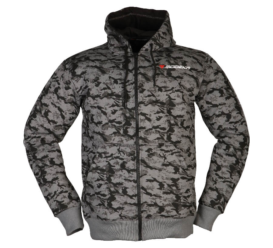 Modeka Sudadera Modeka Camuflaje Negro