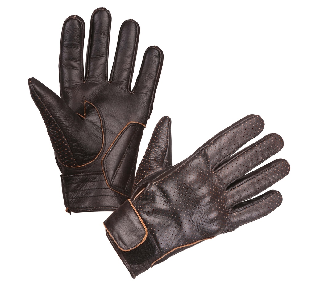 [070120 121 7] Modeka Guantes Hot Classic Marrón Oscuro (7)