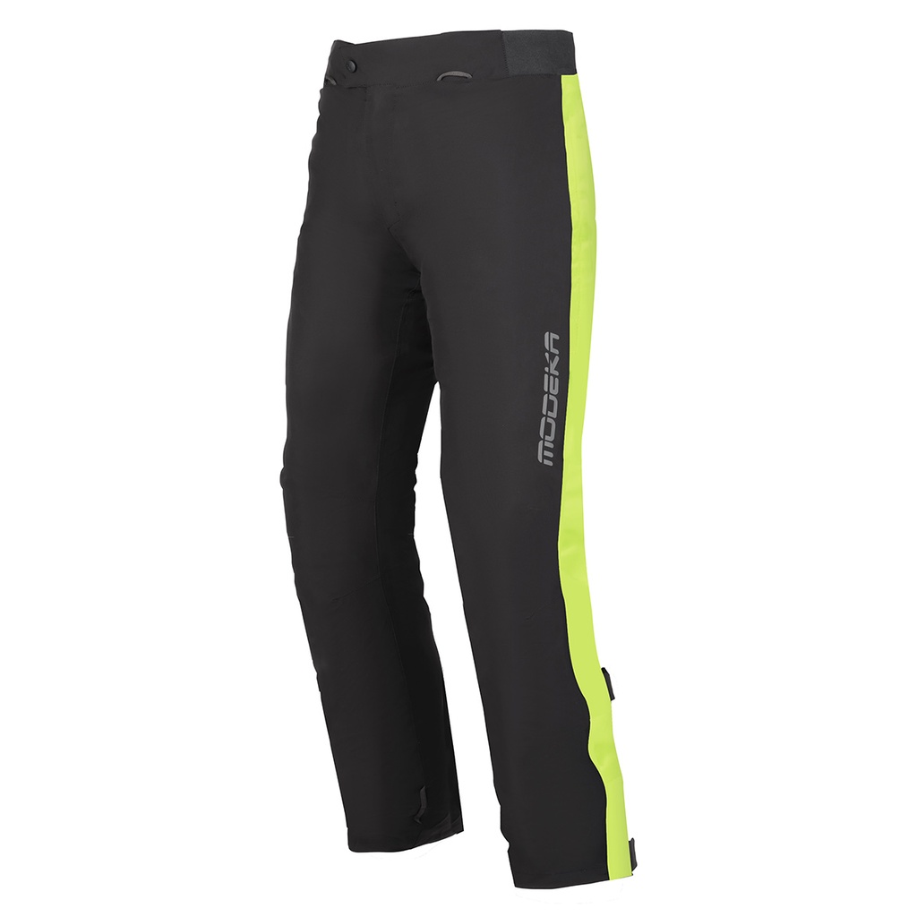 Modeka Pantalón Hydroflex Negro/Amarillo