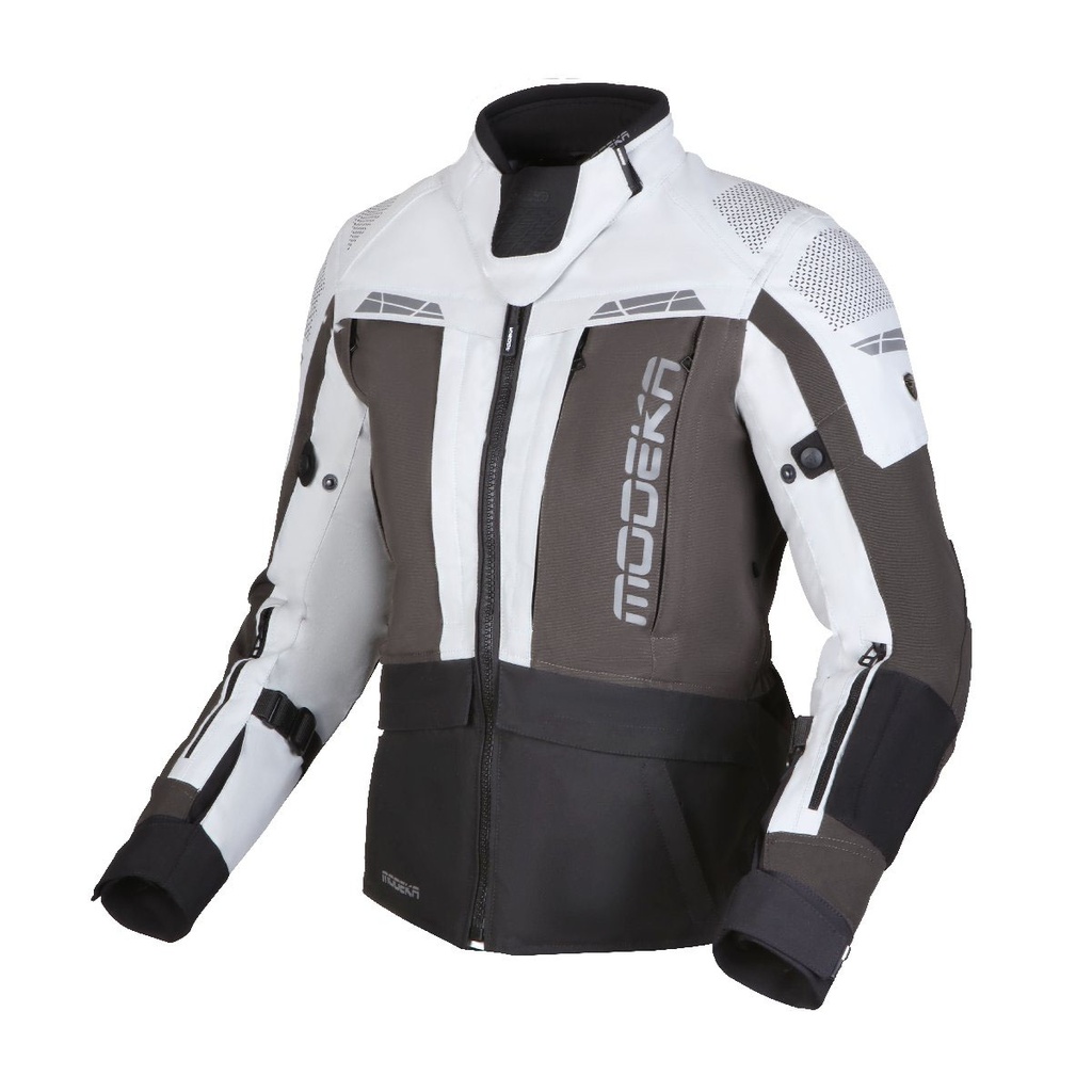 Modeka Chaqueta Hydron Lady Gris Claro/Gris Oscuro/Negro