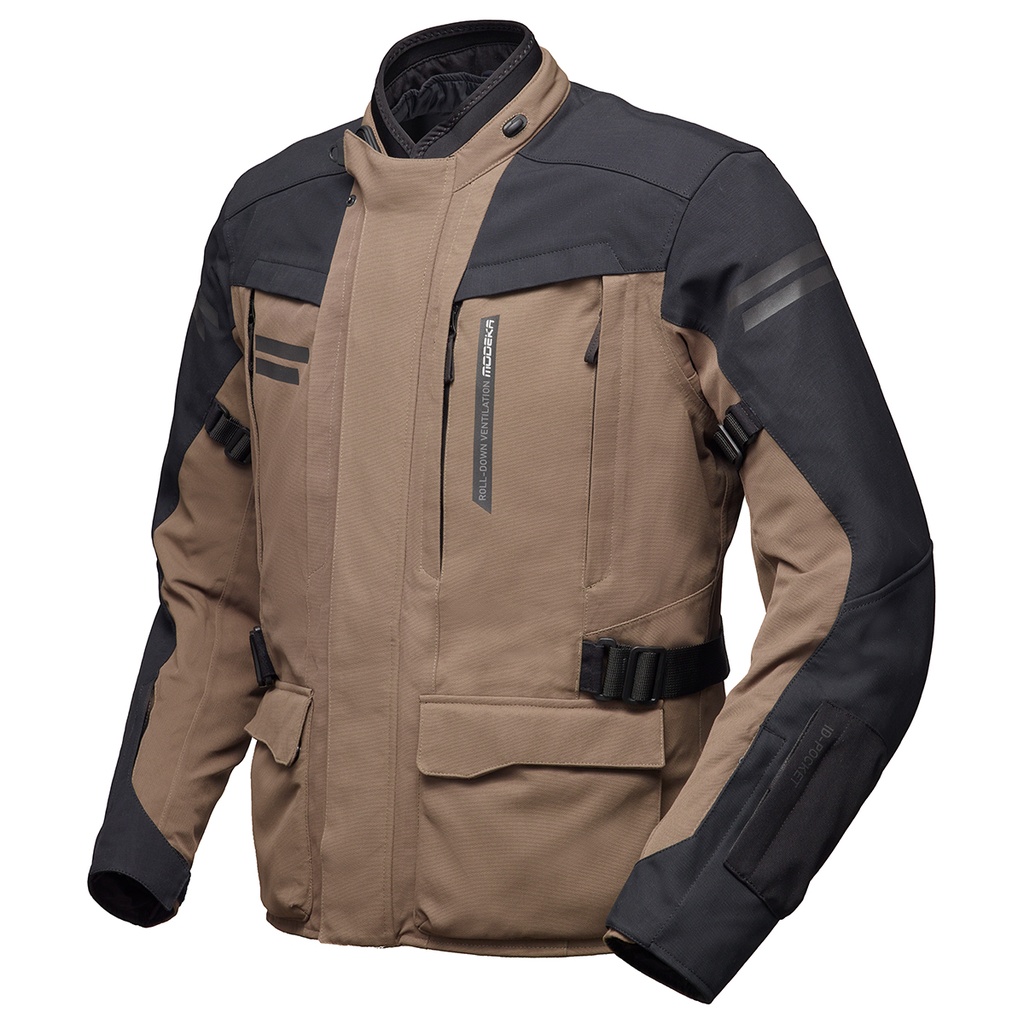 [084710 123 S] Modeka Chaqueta Paneo LT Safari/Negro (S)