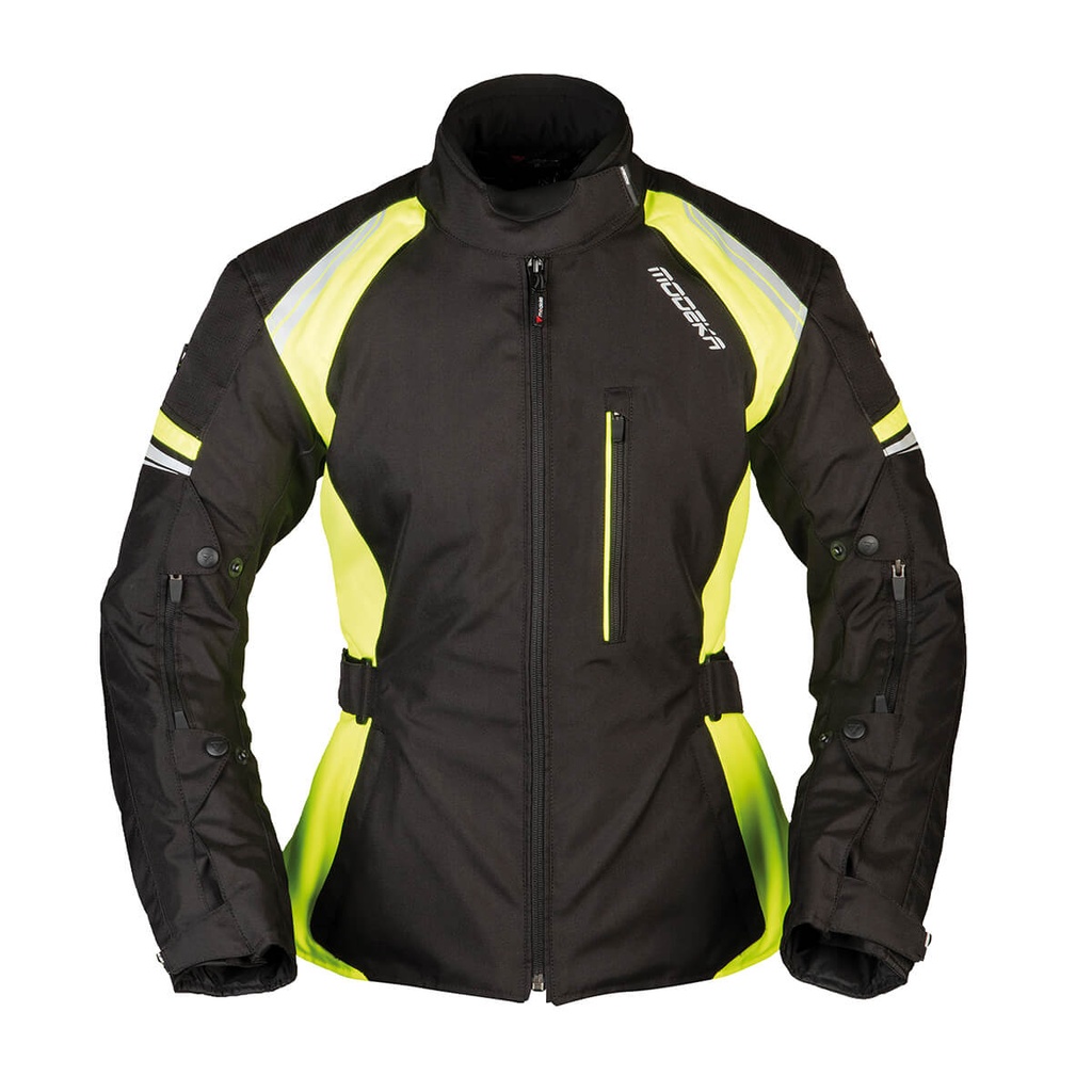 [084460 431 40] Modeka Chaqueta Violetta Lady Negro/Amarillo (40)