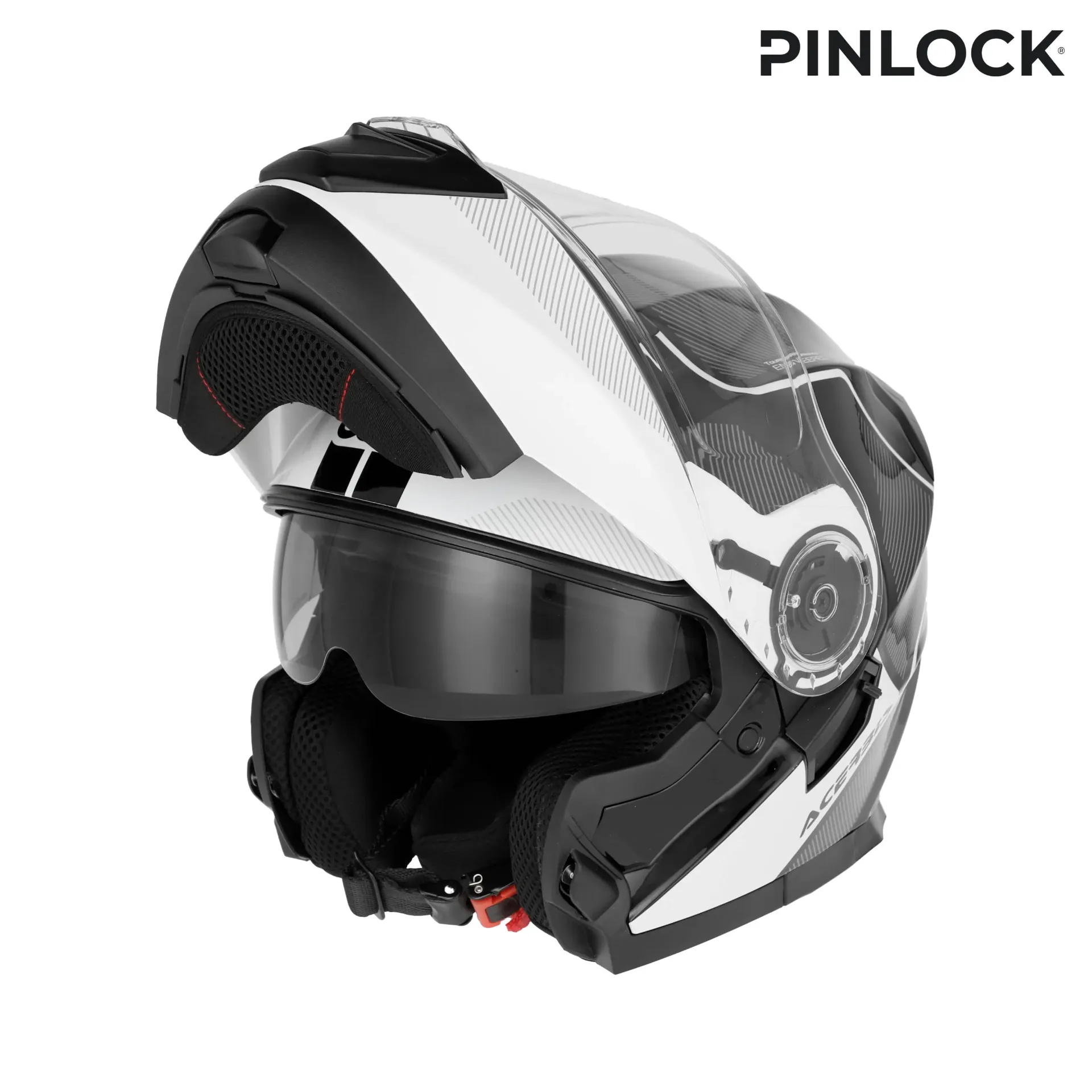 [25.201.315.061] Casco Acerbis SEREL 2206 Negro/Blanco (XS)