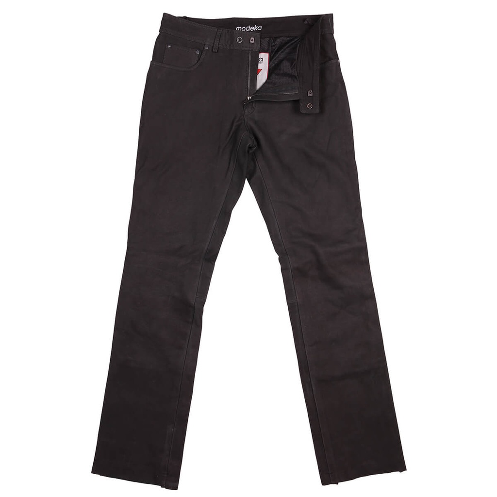 Modeka Lederjeans Stemp Negro