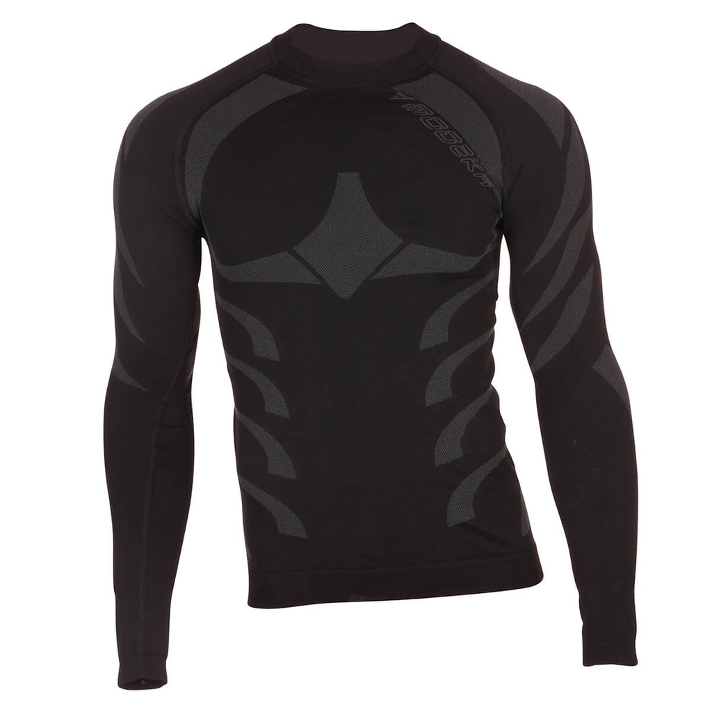 Modeka Longsleeve Tech Dry Negro