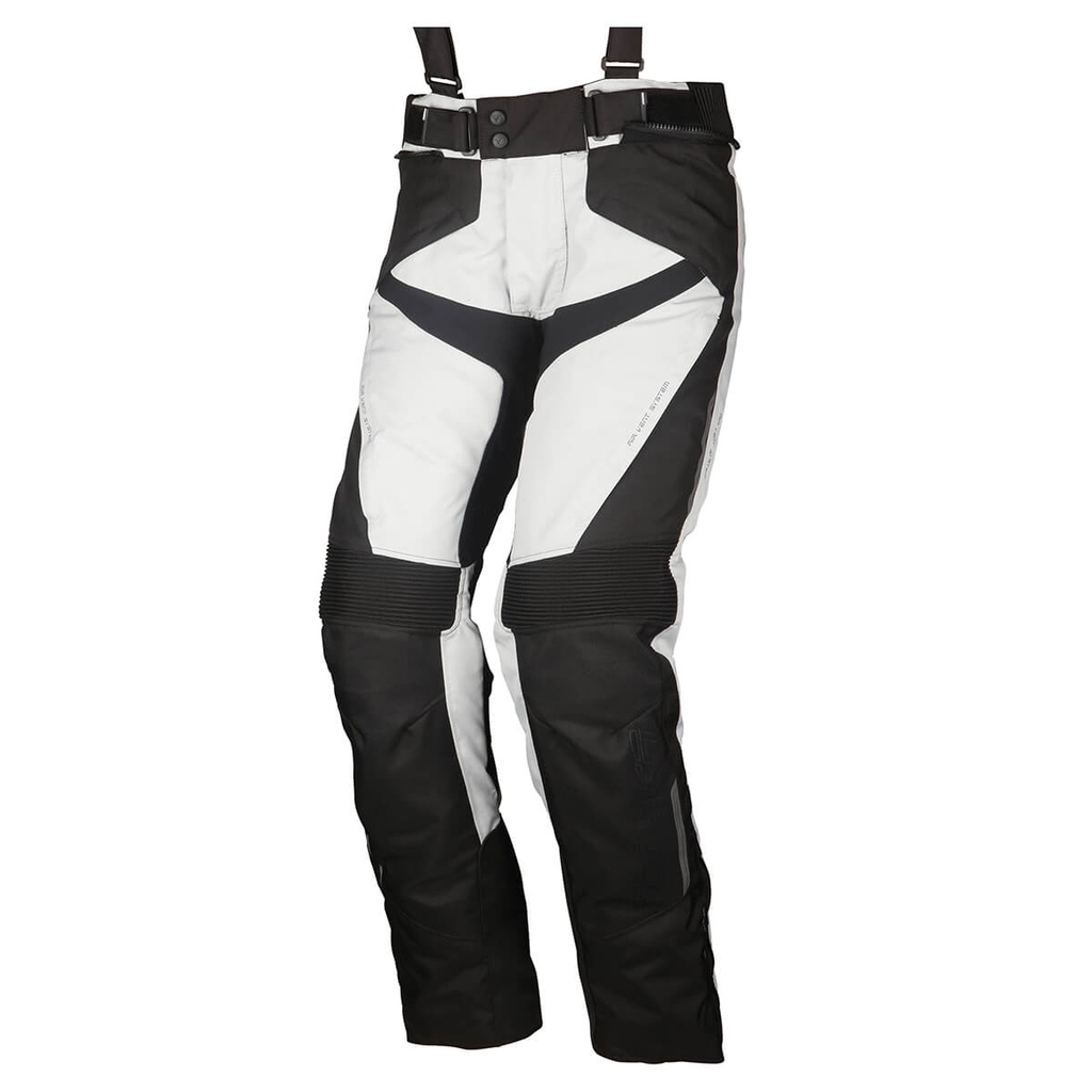 [088190 144 XS] Modeka Pantalón Lonic Gris Claro/Negro (XS)
