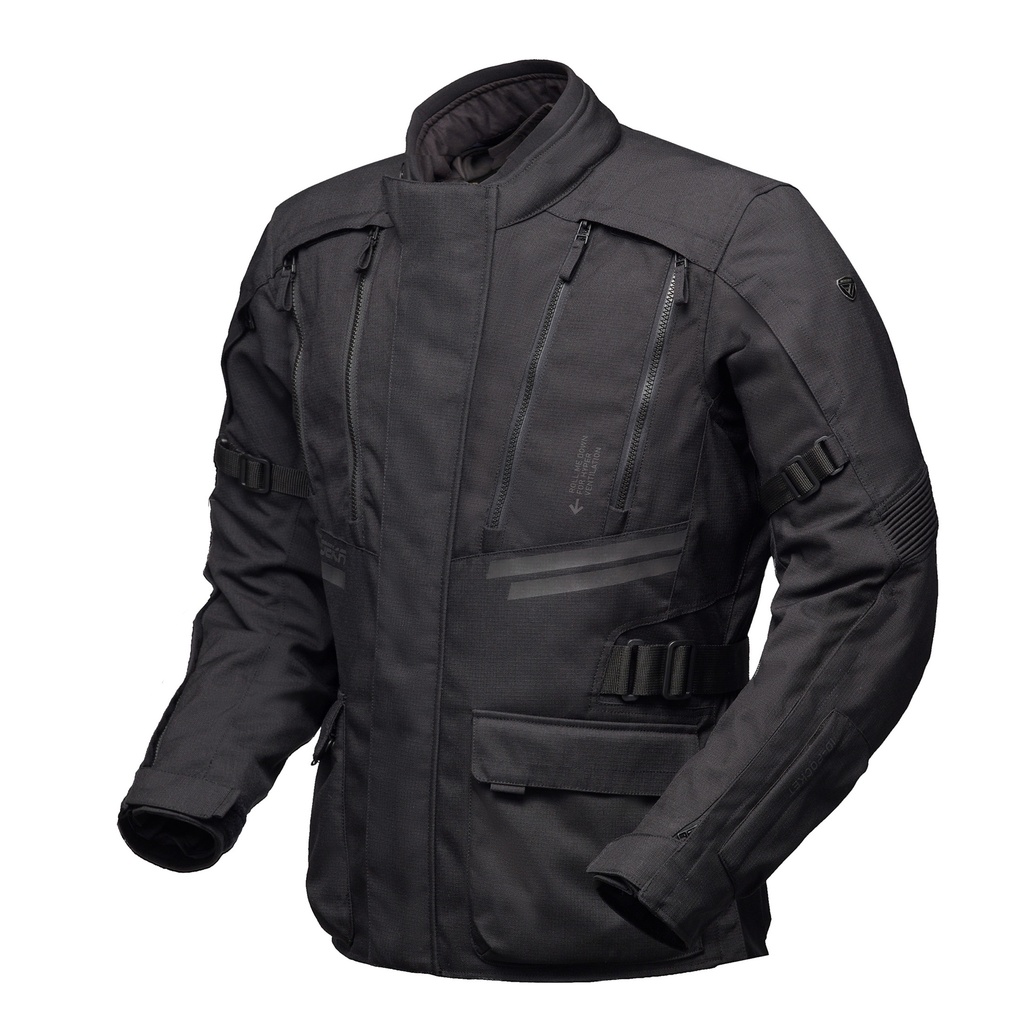 [084770 10 S] Modeka Chaqueta Lucano Negro (S)