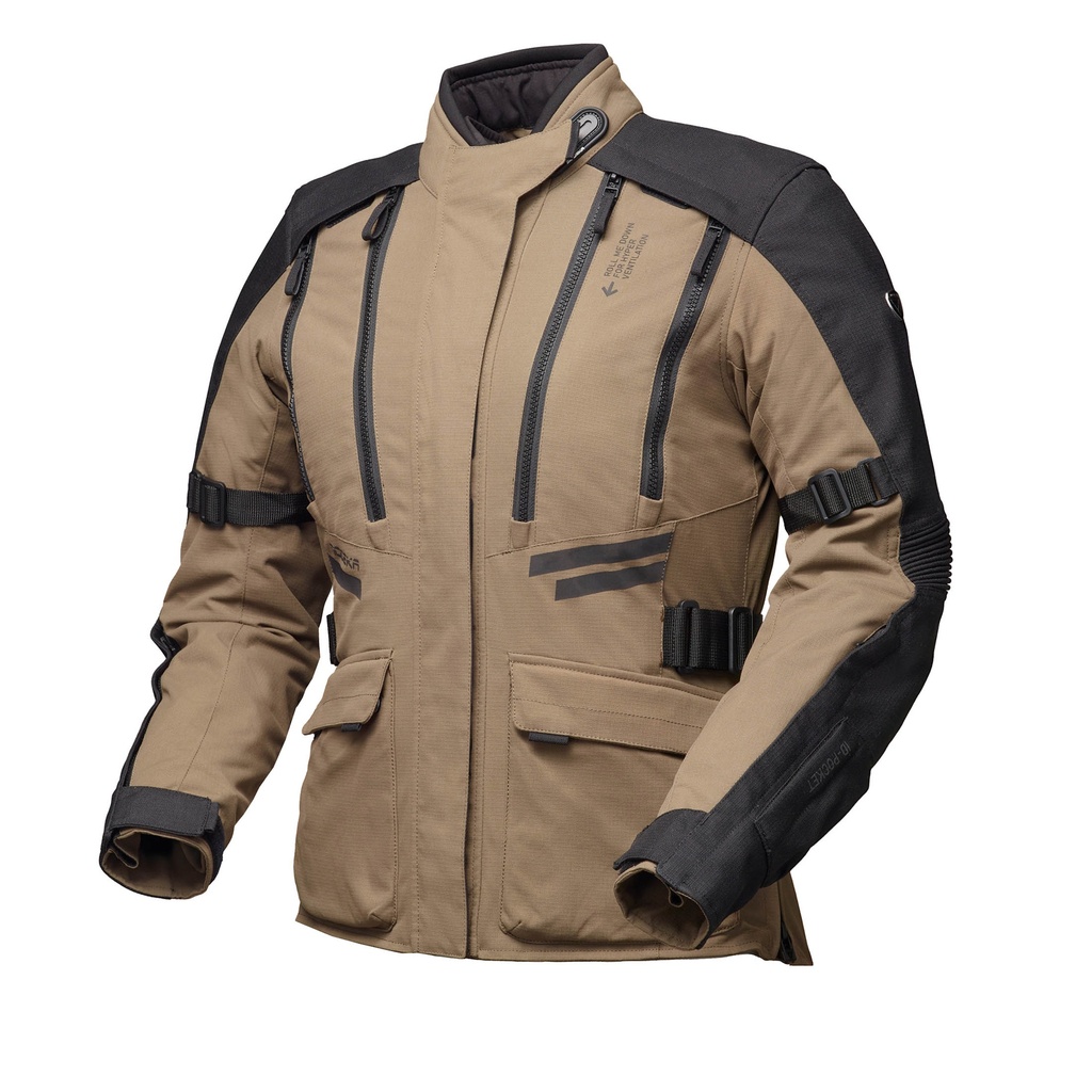 [084775 123 40] Modeka Chaqueta Lucano Lady Safari/Negro (40)