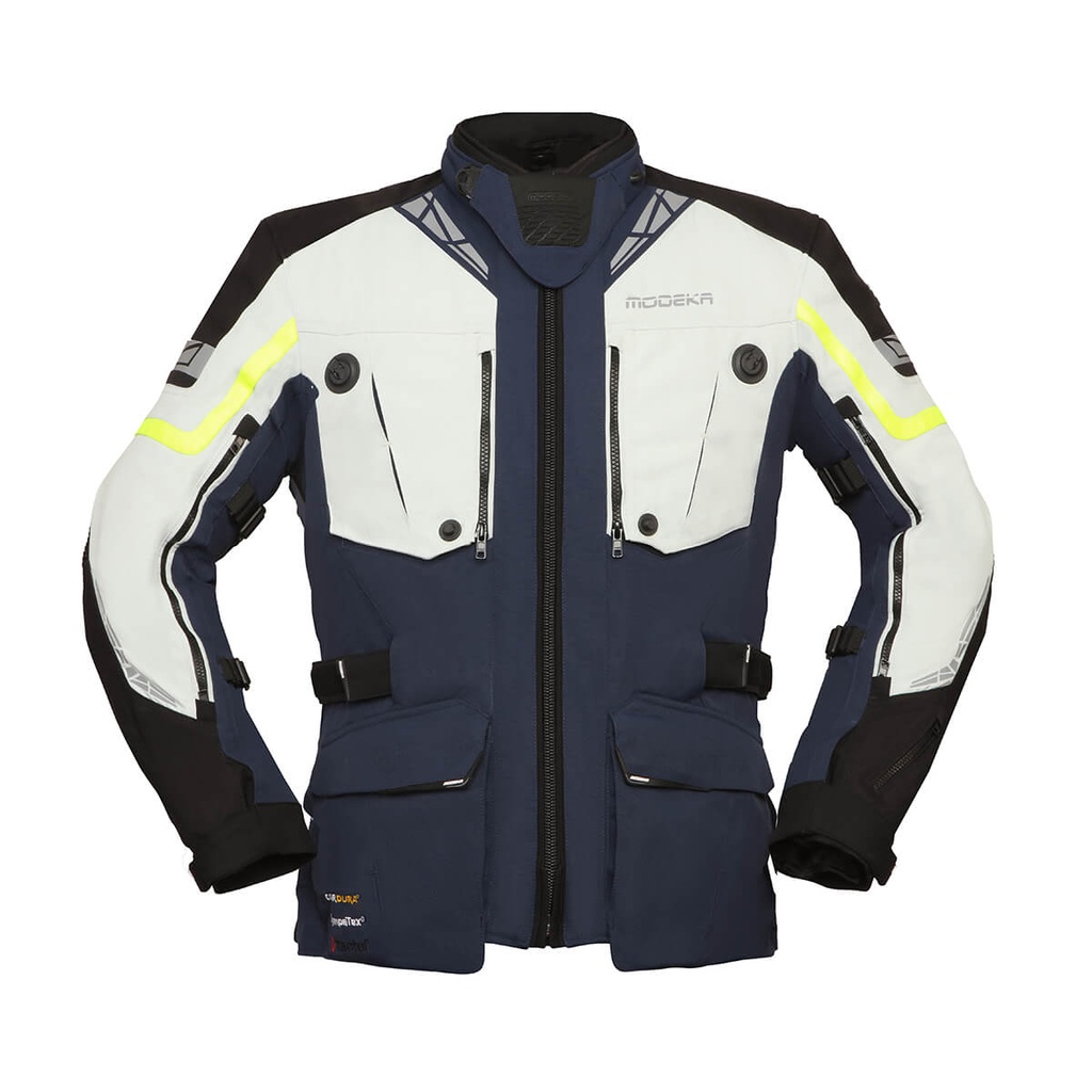 Modeka Chaqueta Panamericana II Azul/Gris Claro