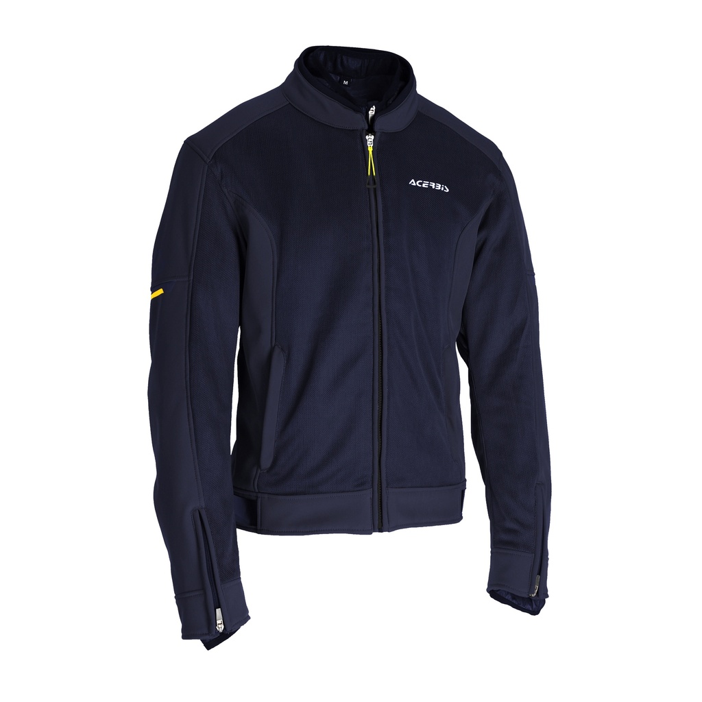 [25.645.248.062] Chaqueta Acerbis CE GORDON Azul/Amarillo (S)