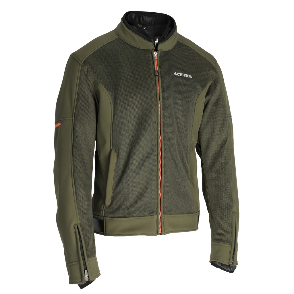 Chaqueta Acerbis Gordon Verde/Naranja