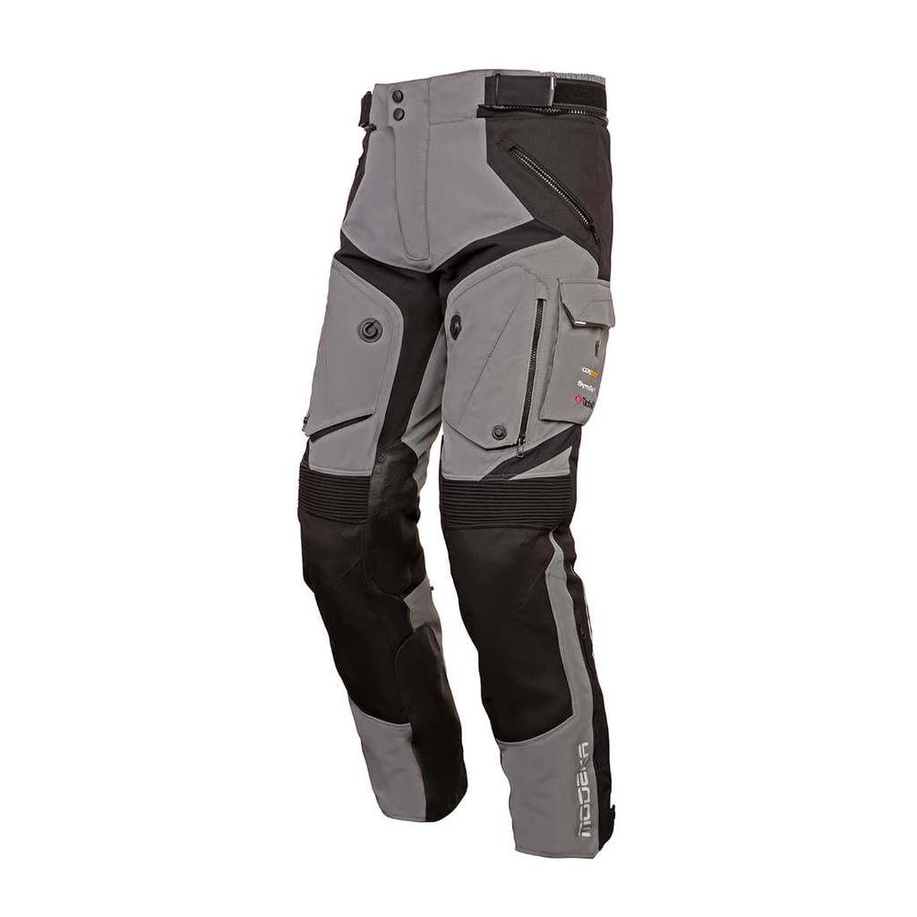 Modeka Pantalón Panamericana II Gris/Negro