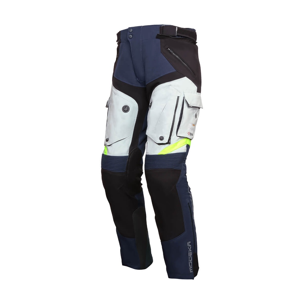 Modeka Pantalón Panamericana II Azul/Gris Claro