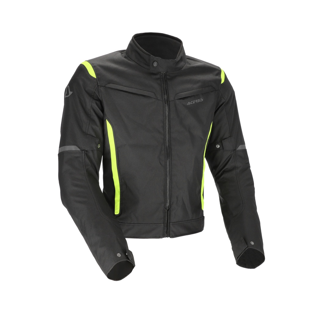 [25.194.318.062] Chaqueta Acerbis X-MAT 2.0 Negro/Amarillo (S)