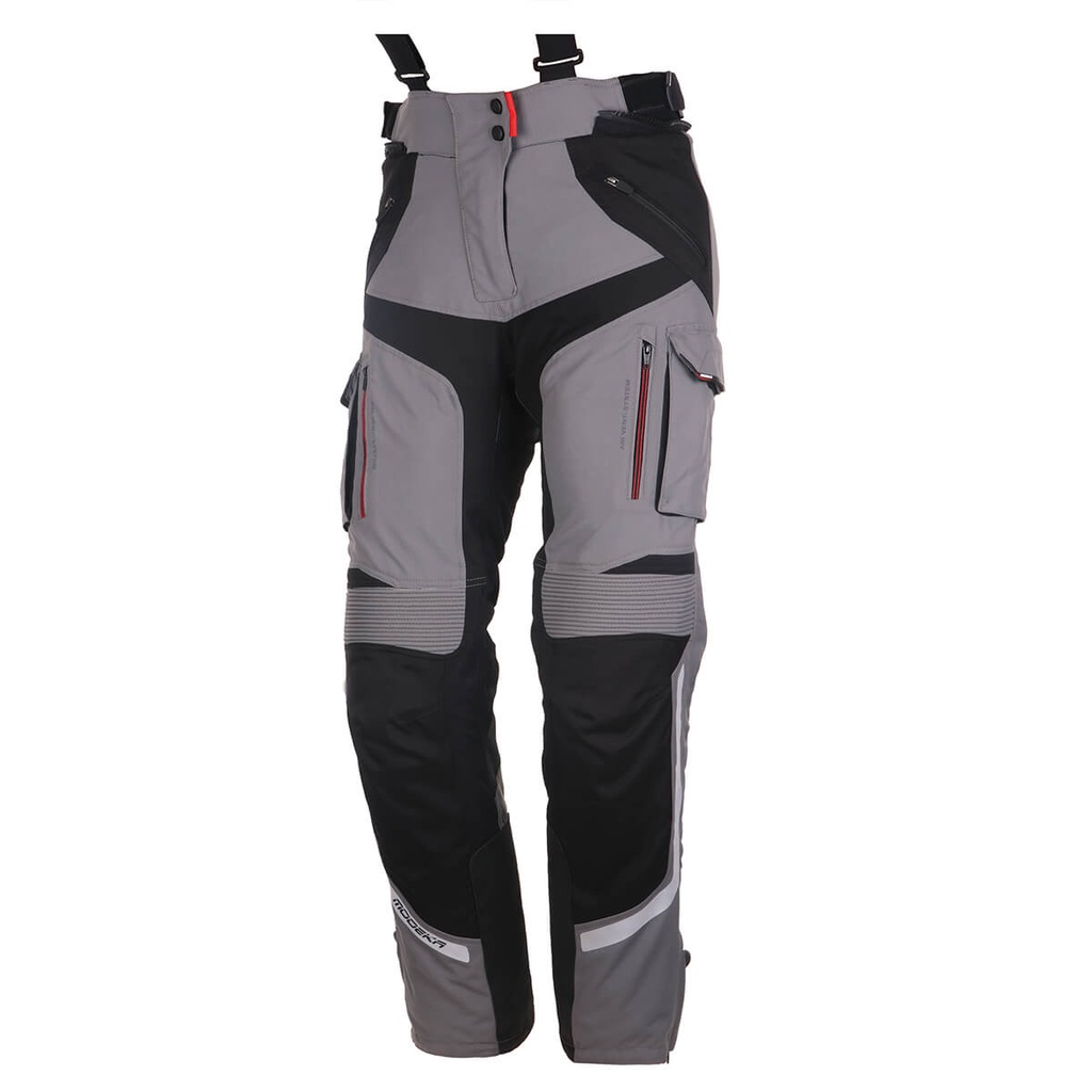 [088121 393 40] Modeka Pantalón Panamericana Lady Gris/Negro (40)