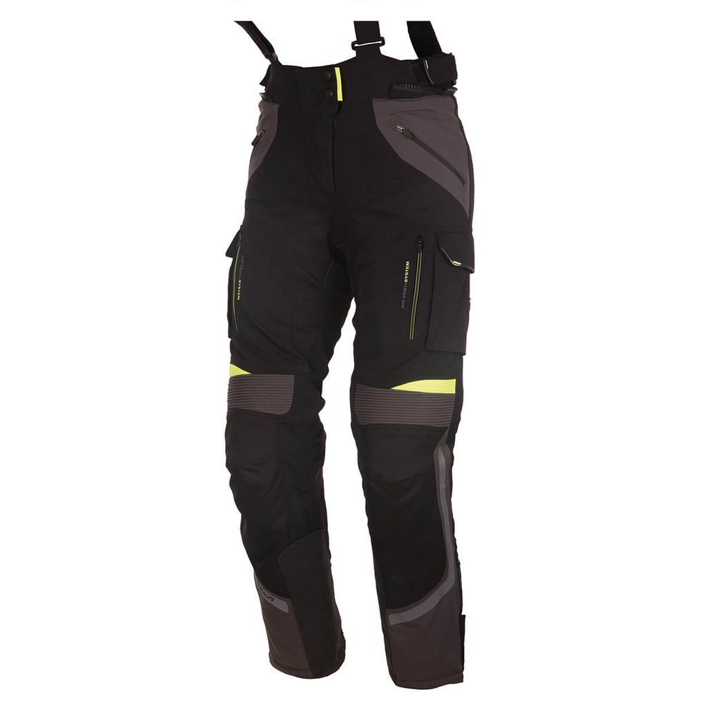 Modeka Pantalón Panamericana Lady Negro/Amarillo