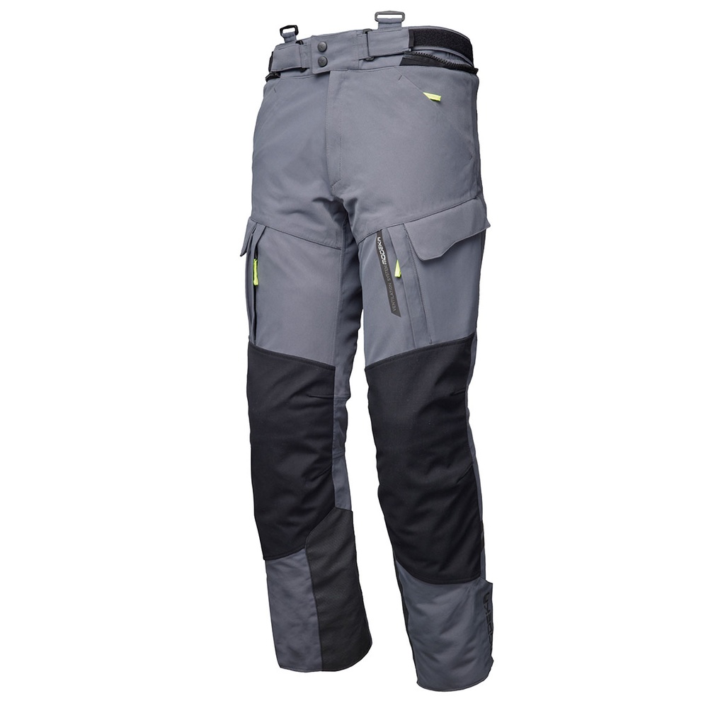 [088530 153 S] Modeka Pantalón Paneo LT Stone Gris/Negro (S)