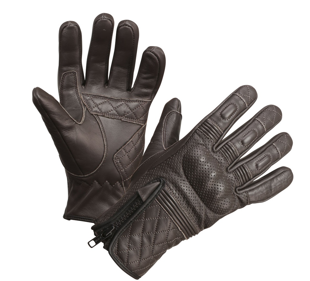 Modeka Guantes Parkar Marrón